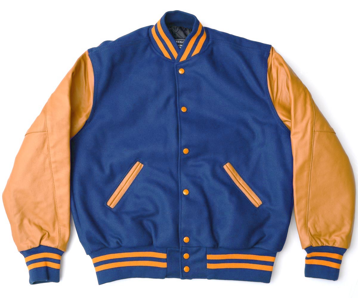 HOLLOWAY レザー/メルトン スタジャン 34色展開 ［VARSITY］スタジアム