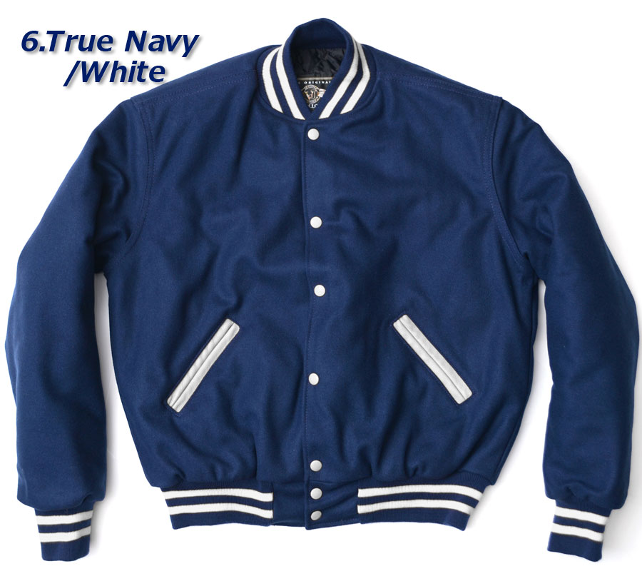 HOLLOWAY ウール メルトン スタジャン ［LETTERMAN］ スタジアム