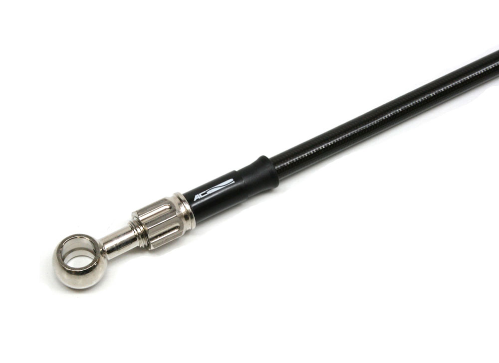 ACパフォーマンス ブレーキホース アルミ メッキ (クラッチ) スモーク