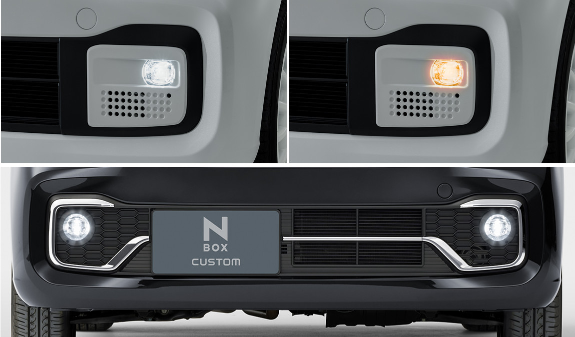 N-BOX HONDA ホンダ 純正 LEDフォグライト クリア N-BOX JOY用 JF5/JF6