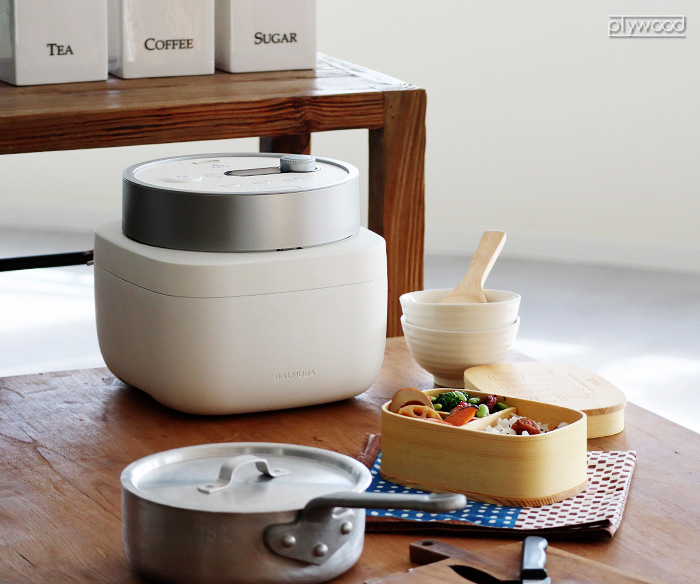 BALMUDA（バルミューダ） 炊飯器 3合 3合炊き ザ・ゴハン BALMUDA The