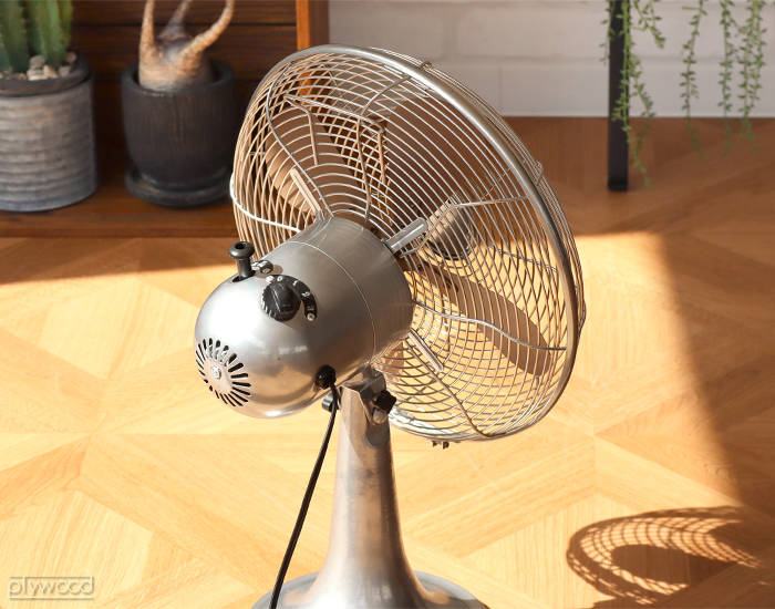 HERMOSA（ハモサ） 【選べる特典付】 扇風機 レトロファンテーブル