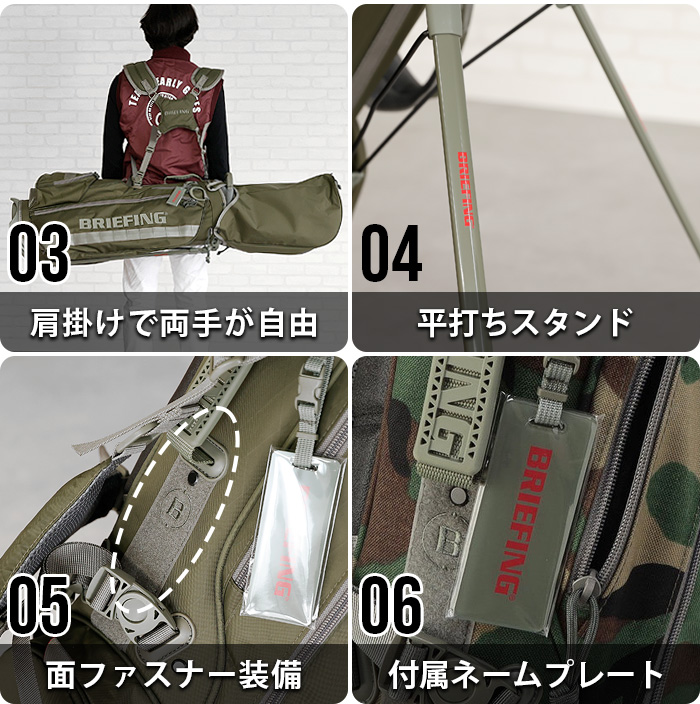 BRIEFING（ブリーフィング） 正規品 BRIEFING CR-4 #02 XP WOLF GRAY