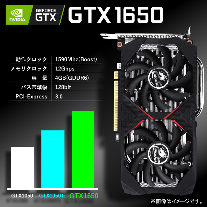 PASOUL 爆買い超特価 当日発送 ゲーミングPC デスクトップ GTX1650 第