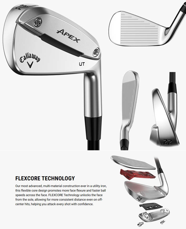 Callaway（キャロウェイ） 2026 Apex Utility Iron エイペックス 2026