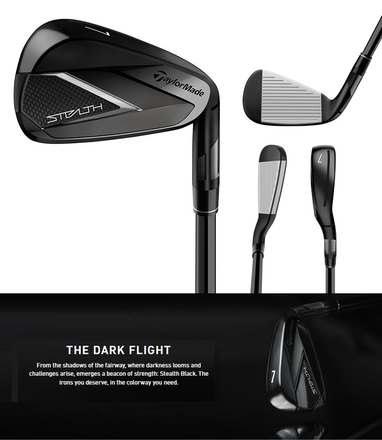TaylorMade（テーラーメイド） TaylorMade Stealth Black Iron