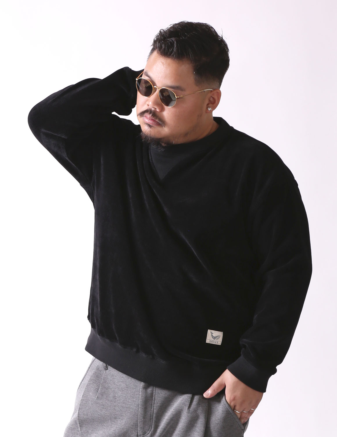 大きいサイズ スウェット メンズ 2L 3L 4L 5L カジュアル QZILLA 魅了