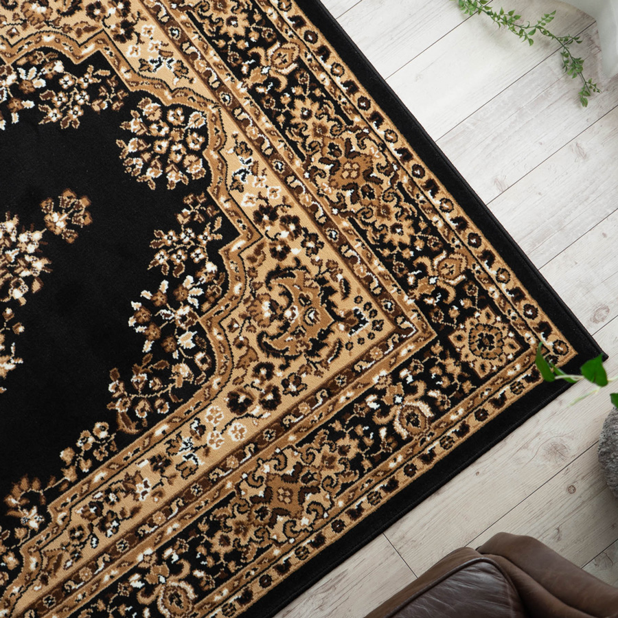 サヤンサヤン 絨毯 じゅうたん 235×235 約 4.5畳 用 ラグ カーペット