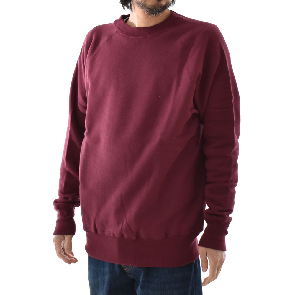 WAREHOUSE（ウエアハウス） スウェットシャツ Lot 409 無地 ラグラン