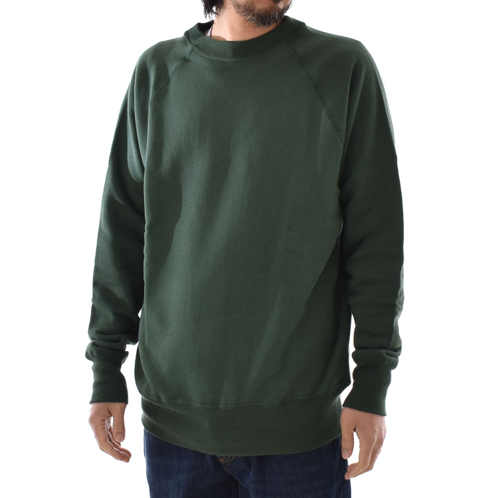 WAREHOUSE（ウエアハウス） スウェットシャツ Lot 409 無地 ラグラン