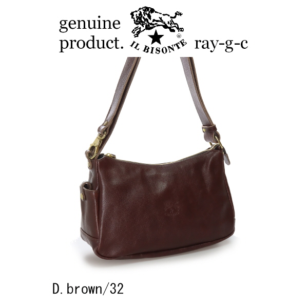 IL BISONTE（イルビゾンテ） バッグ レザーショルダーバッグ 2WAY