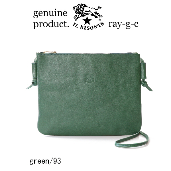 IL BISONTE（イルビゾンテ） バッグ フラット スクエア ショルダー