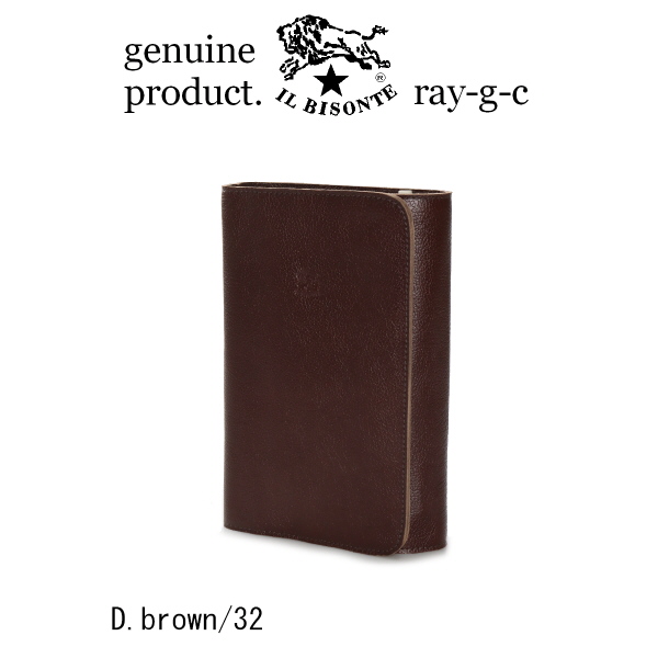 IL BISONTE（イルビゾンテ） 手帳 システム手帳カバー ラップタイプ