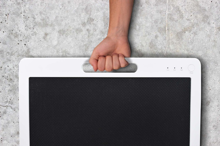 トップランド コンパクトパネルヒーター 200W ホワイト マグネット