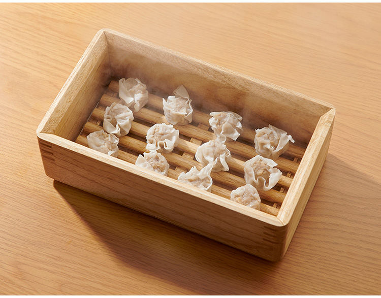 kirisai 日本製 桐のレンジでむし鉢 蒸し器 電子レンジ対応 蒸気で