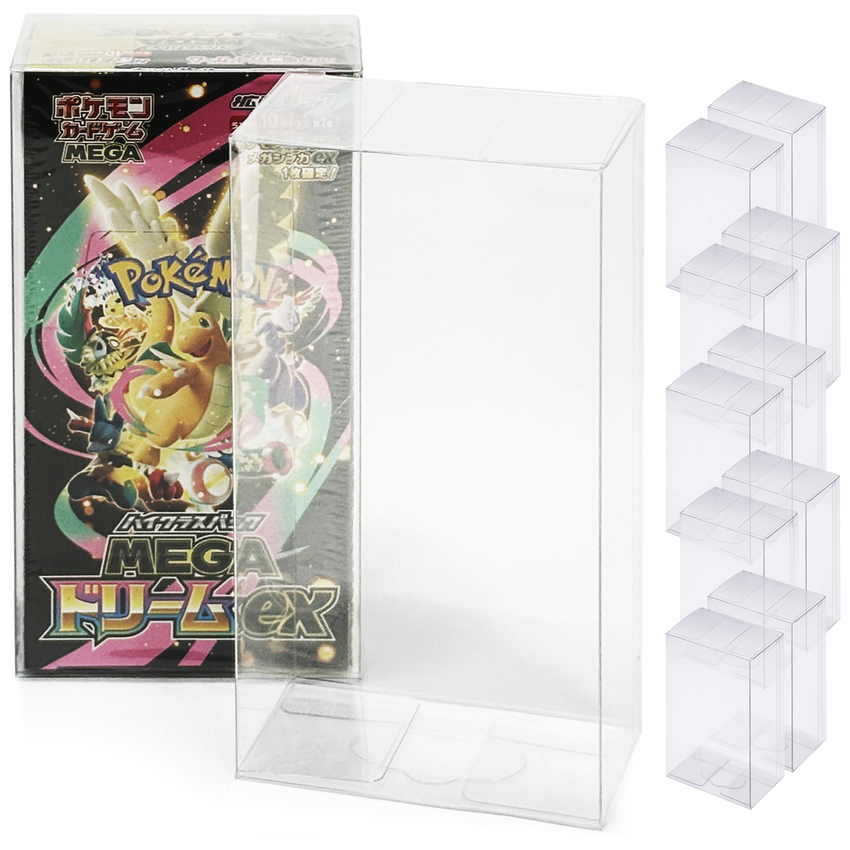 ポケモンカード BOX 保管 ケース ポケカ ボックス ローダー 10枚セット