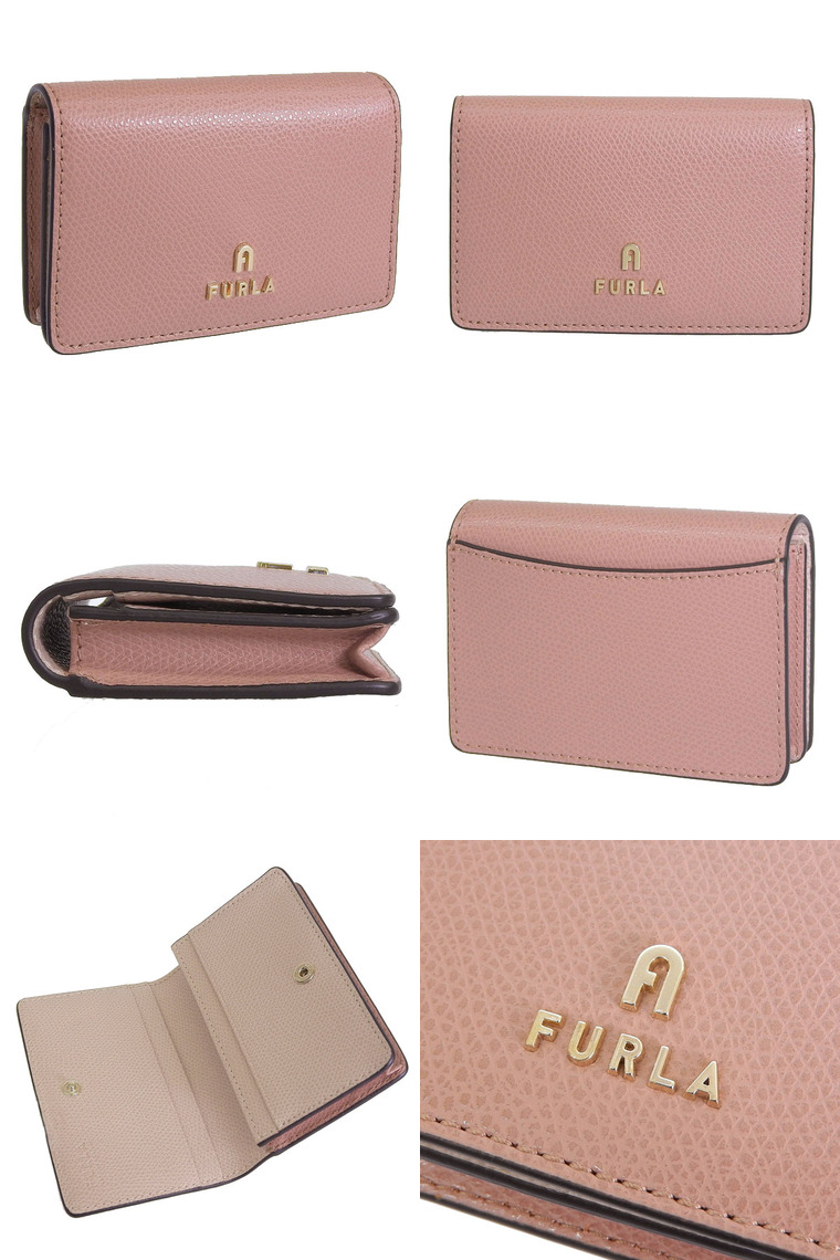 FURLA（フルラ） 名刺入れ レディース カードケース レザー カメリア