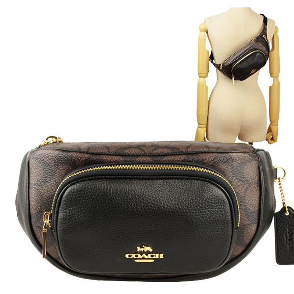 COACH（コーチ） ウエストバッグ ウエストポーチ ボディバッグ メンズ