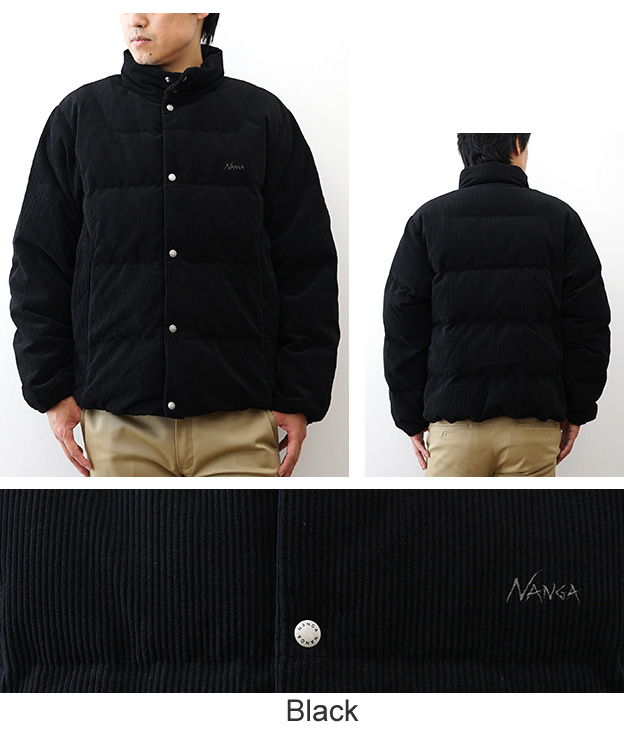 NANGA（ナンガ） コーデュロイ ダウン ジャケット メンズ 650FP 保温