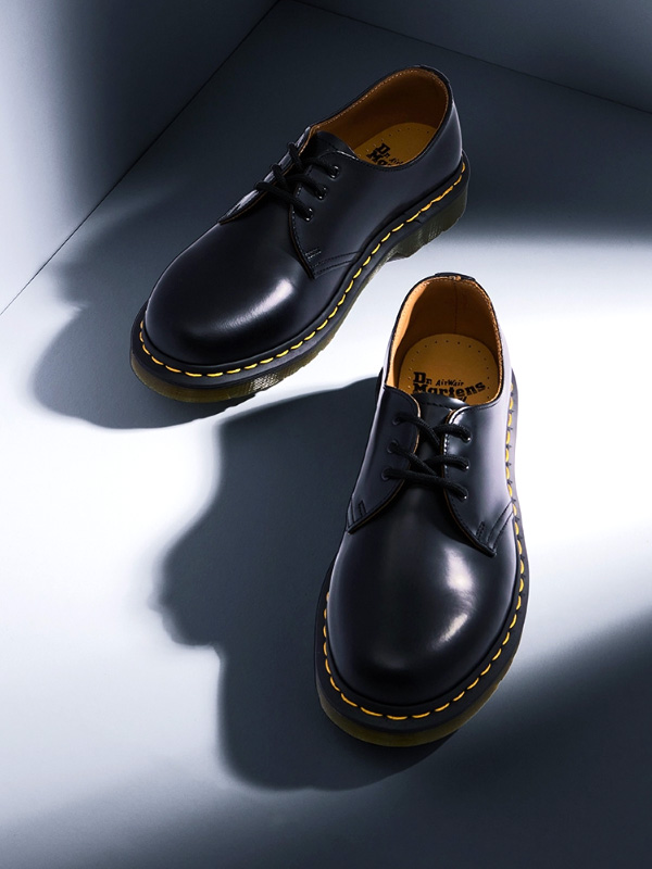 ドクターマーチン CORE 1461 MONO 3 EYELET SHOE BLACK 14345001