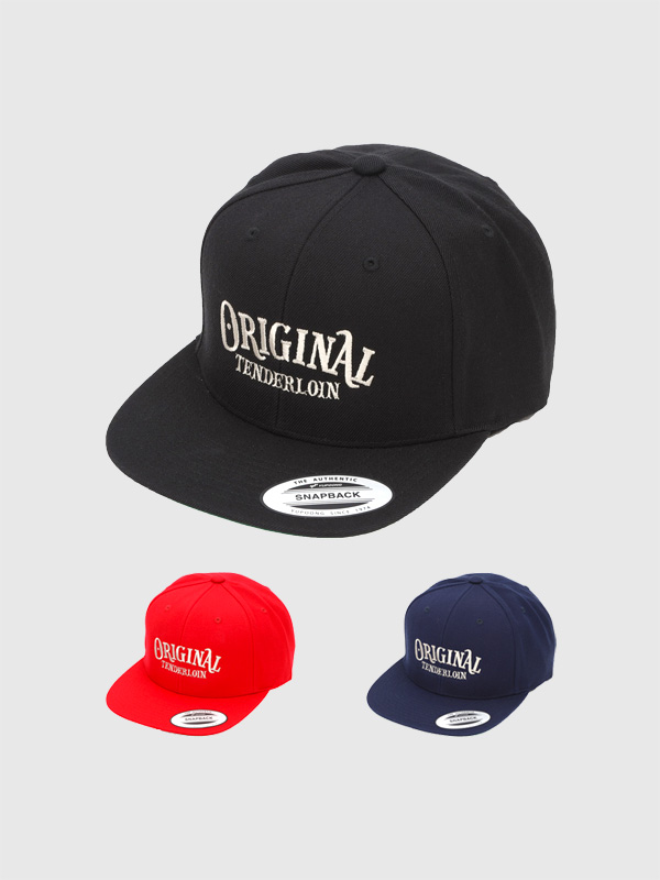 TENDERLOIN（テンダーロイン） キャップ ロゴ刺繍 パブストロゴ