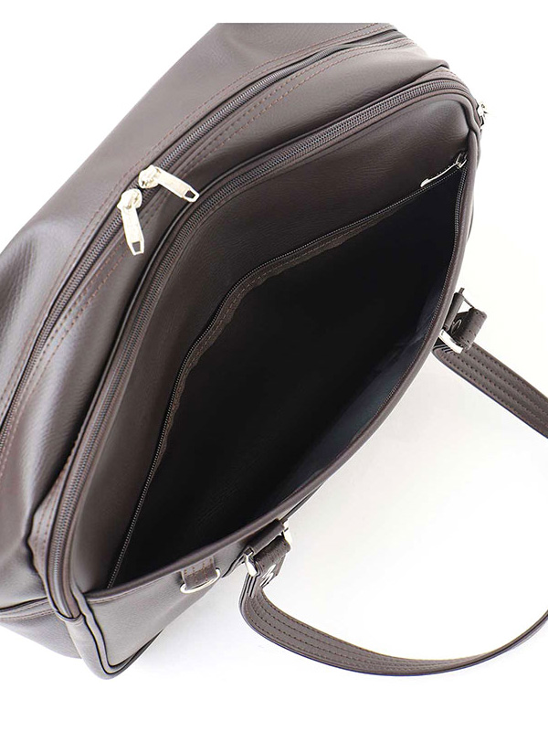 EASTBOY（イーストボーイ） スクール バッグ ブラウン ブラック 合皮 2