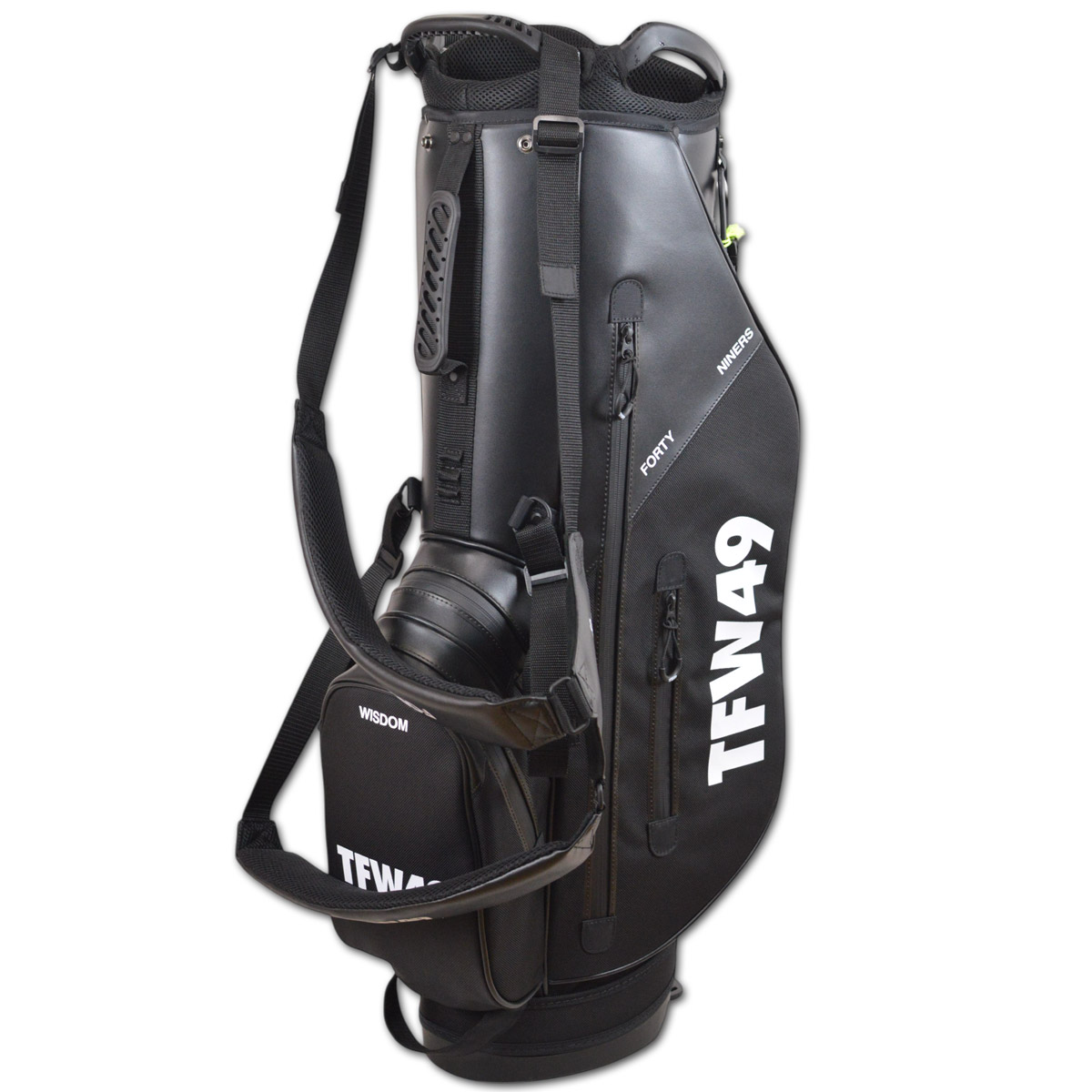 TFW49 キャディバッグ ゴルフバッグ 9.5インチ スタンド ゴルフ