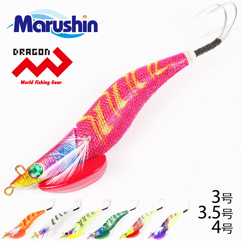 DRAGON（ドラゴン） マルシン タコエギ レッツライド(リボーン) 3号