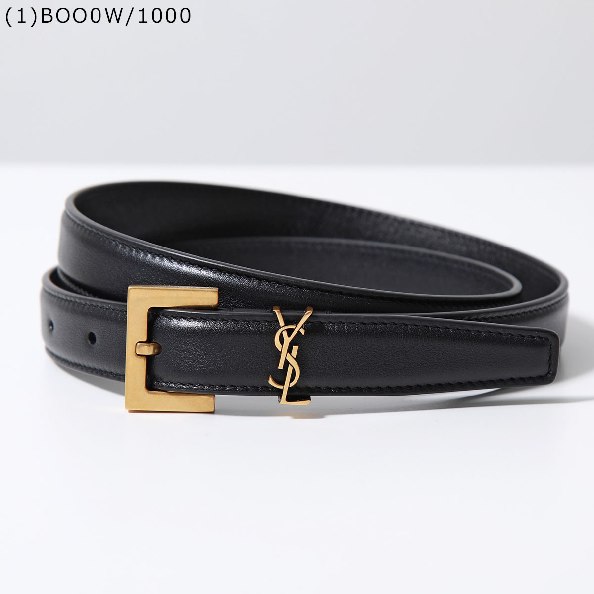 SAINT LAURENT サンローラン ベルト YSL BELT 2.0 ナロー 554465