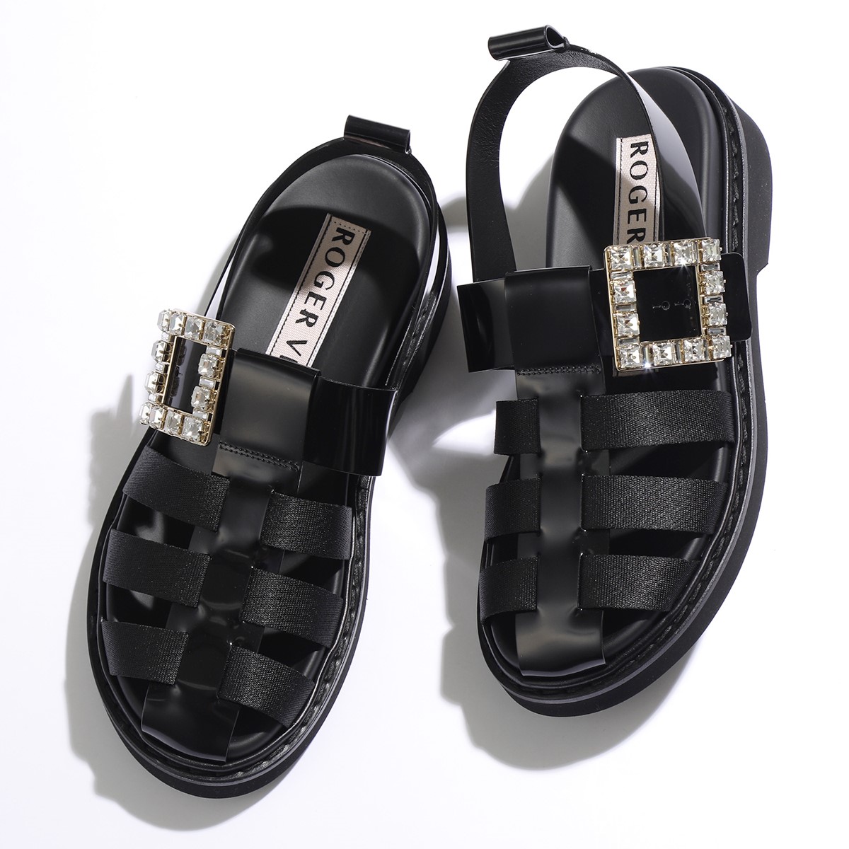 Roger Vivier（ロジェヴィヴィエ） サンダル VIV RANGERS STRASS