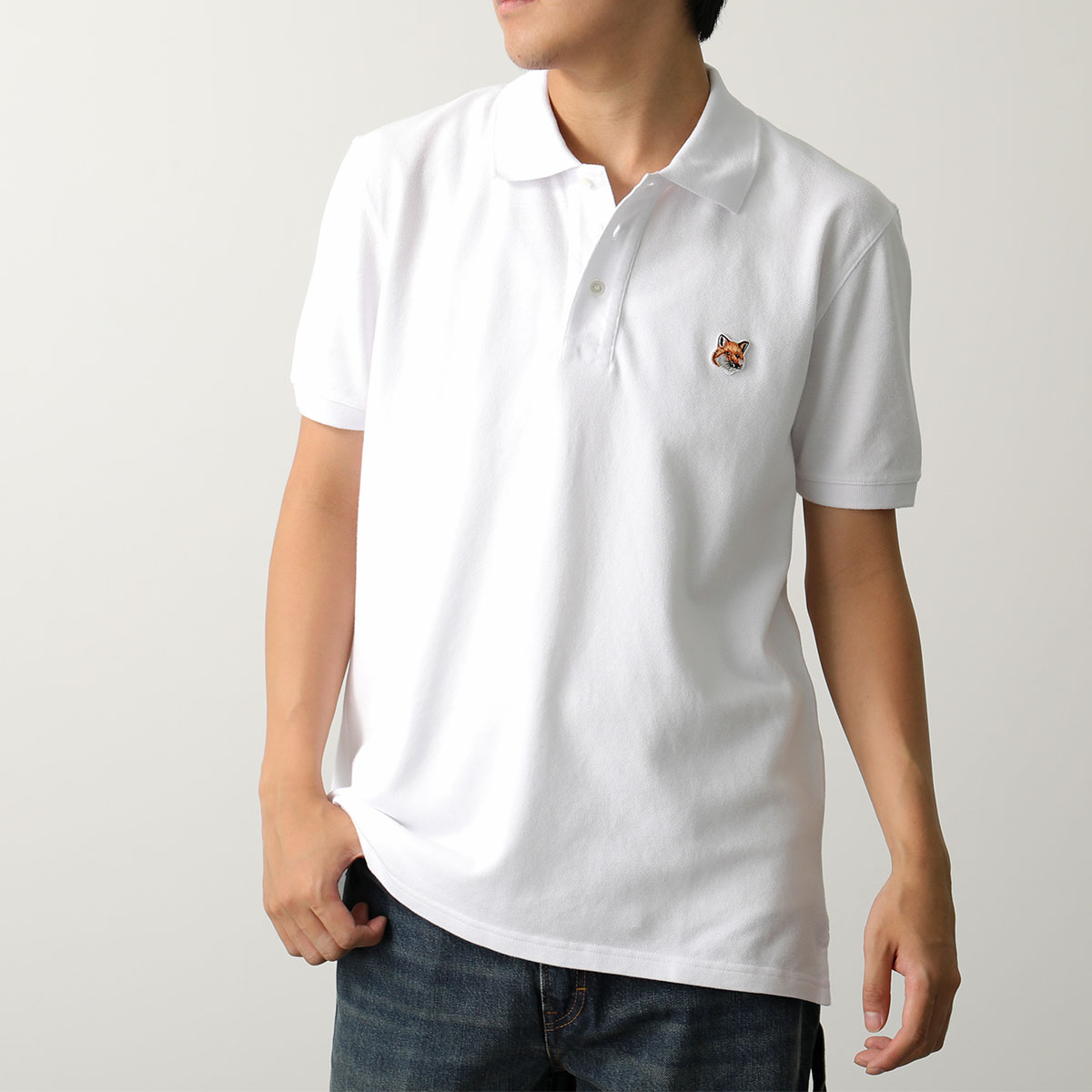 MAISON KITSUNE（メゾン キツネ） ポロシャツ LM00208KJ7002 メンズ
