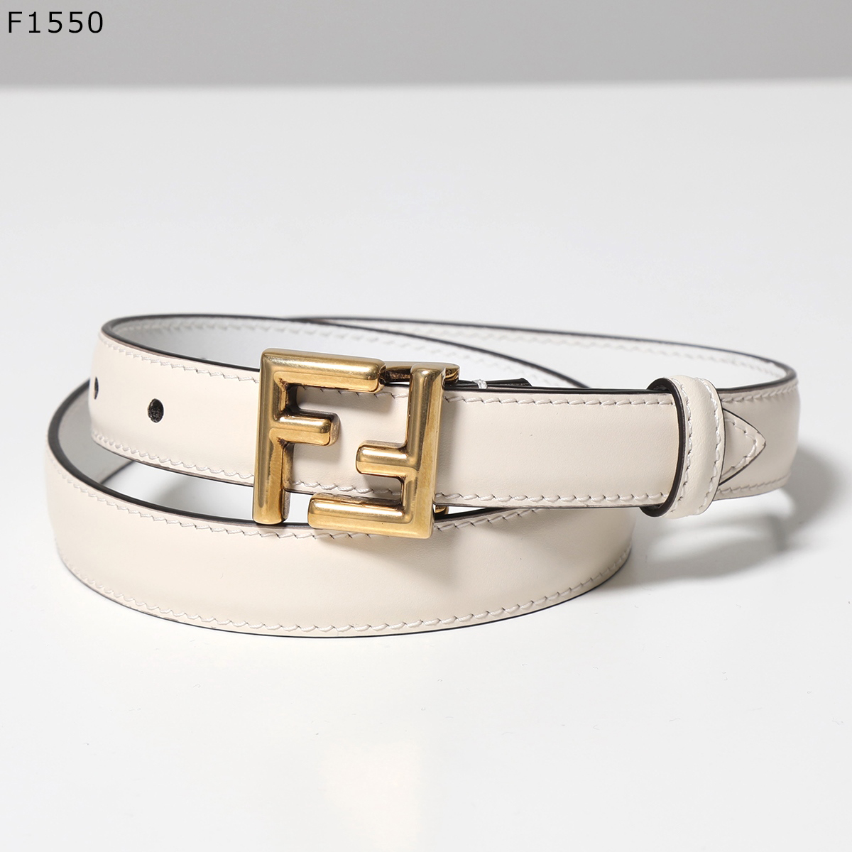 FENDI（フェンディ） ベルト 8C0648 AAIW レディース レザー FFロゴ