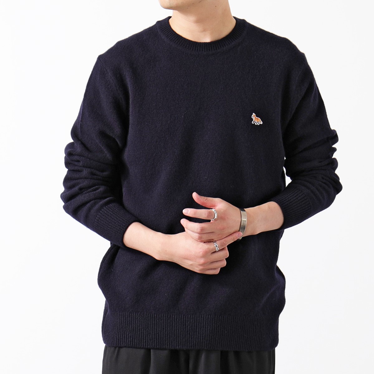 MAISON KITSUNE（メゾン キツネ） セーター BABY FOX PATCH COSY R