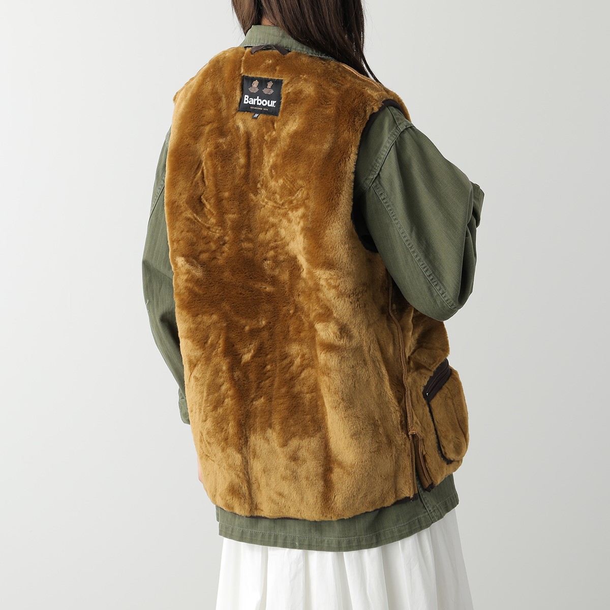 Barbour（バブアー） パイルライナー MLI0004 WARM PILE WAISTCOAT ZIP
