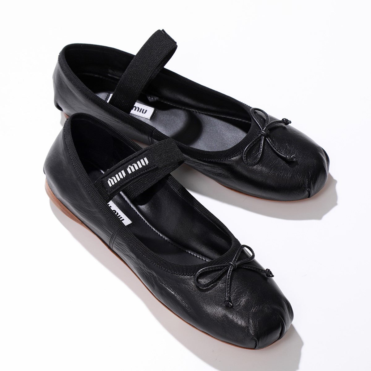 miu miu（ミュウミュウ） バレエシューズ 5F794D XUU レディース