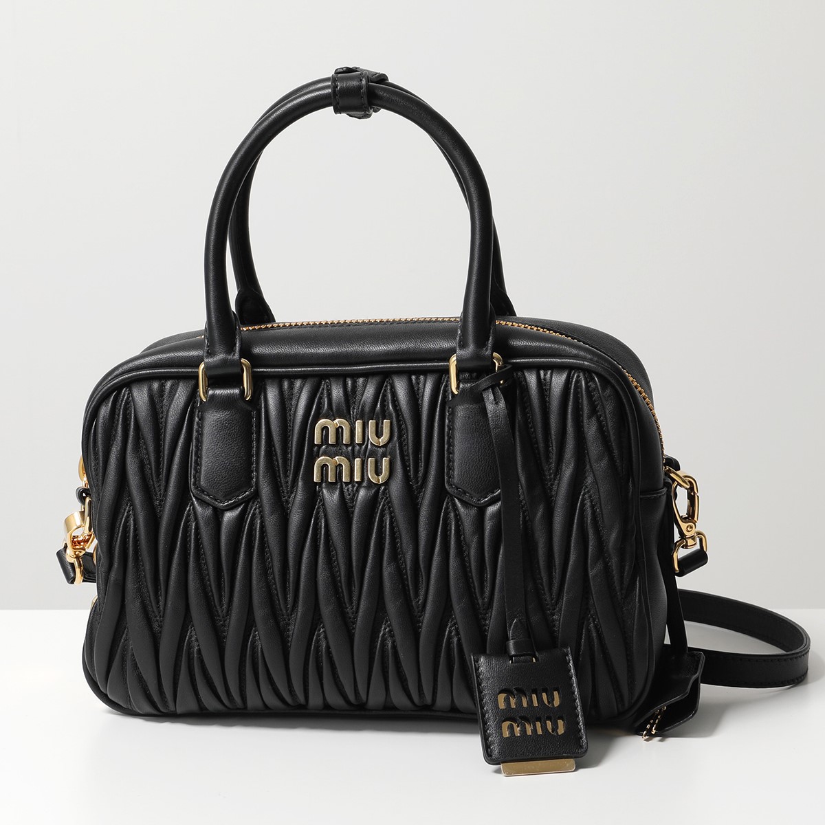 miu miu（ミュウミュウ） ハンドバッグ MATELASSE マテラッセ 5BB124