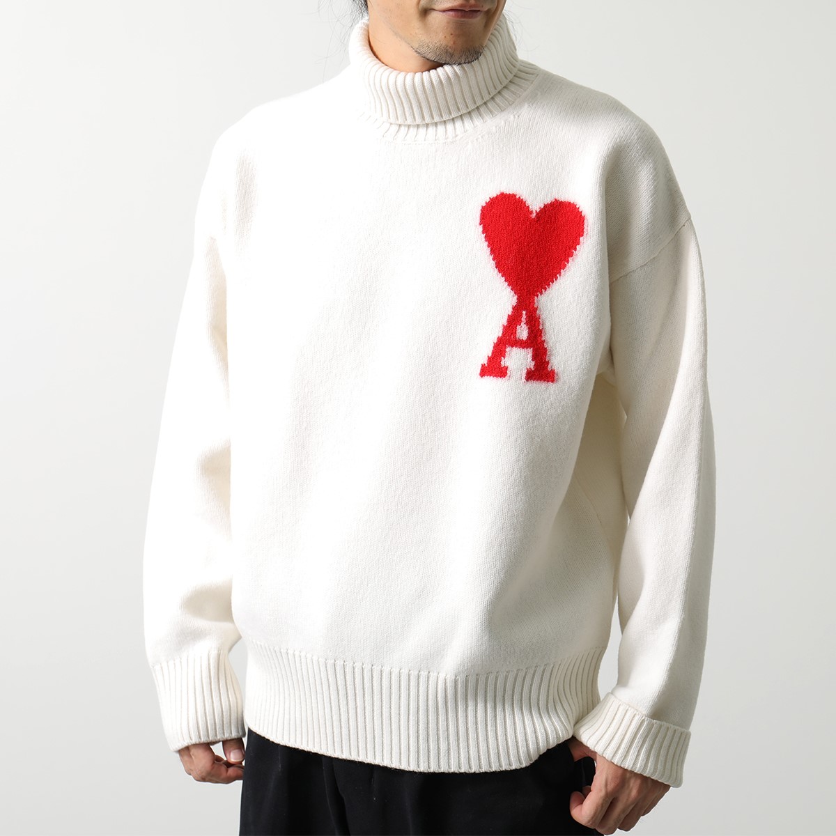 AMI Alexandre Mattiussi ami paris アミパリス セーター BFUKS402 018