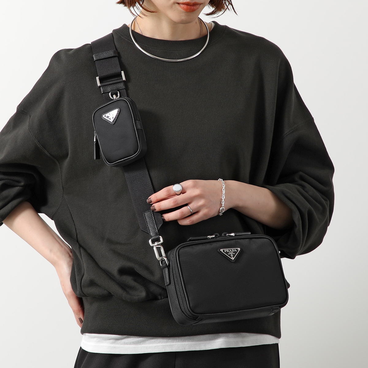 PRADA（プラダ） ショルダーバッグ ブリック 2VH070 2DMH レディース