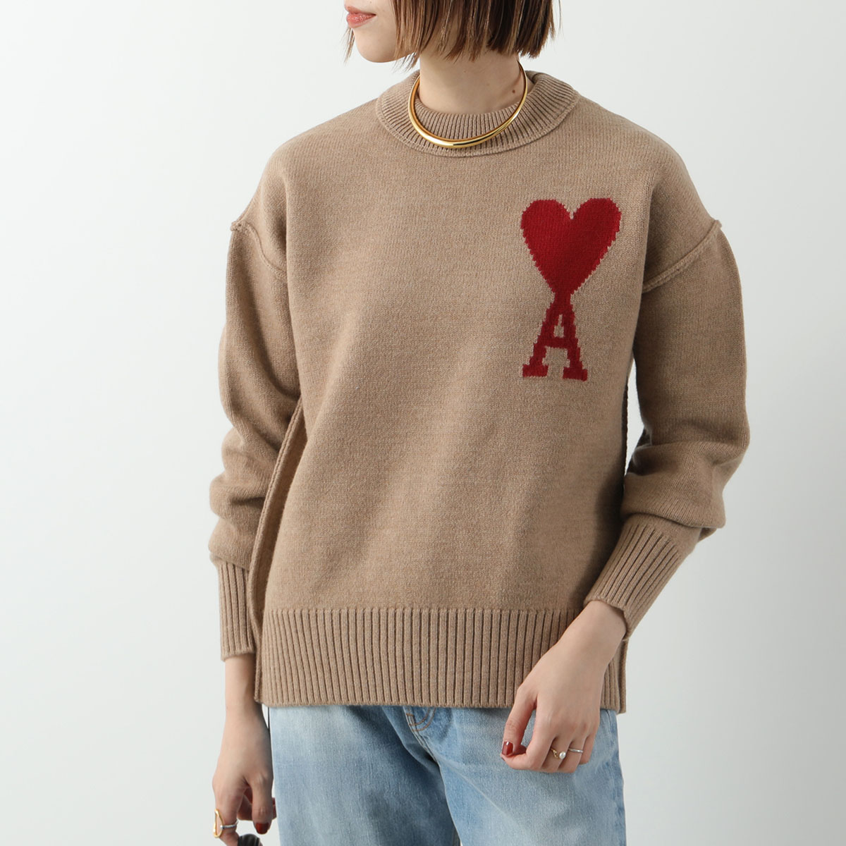 AMI Alexandre Mattiussi ami paris アミパリス セーター BFUKS006.018