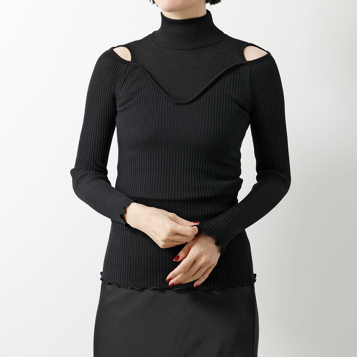 OSCALITO（オスカリート） 長袖ニット 6894 レディース ウール シルク