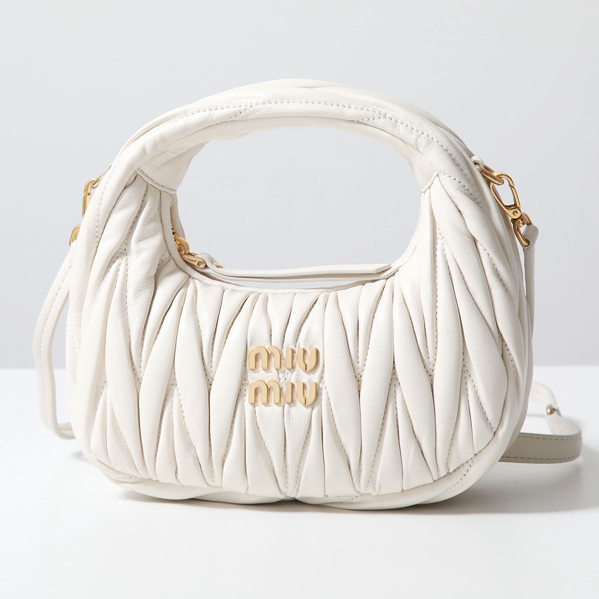 miu miu（ミュウミュウ） ショルダーバッグ ワンダー MATELASSE