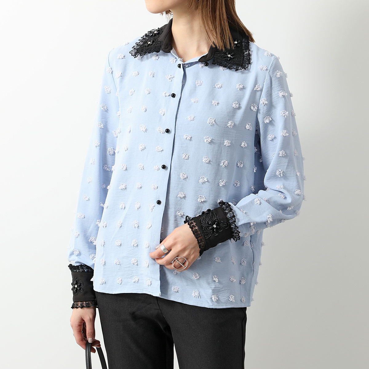 Sister Jane（シスタージェーン） ブラウス Naila Flower Trim Shirt