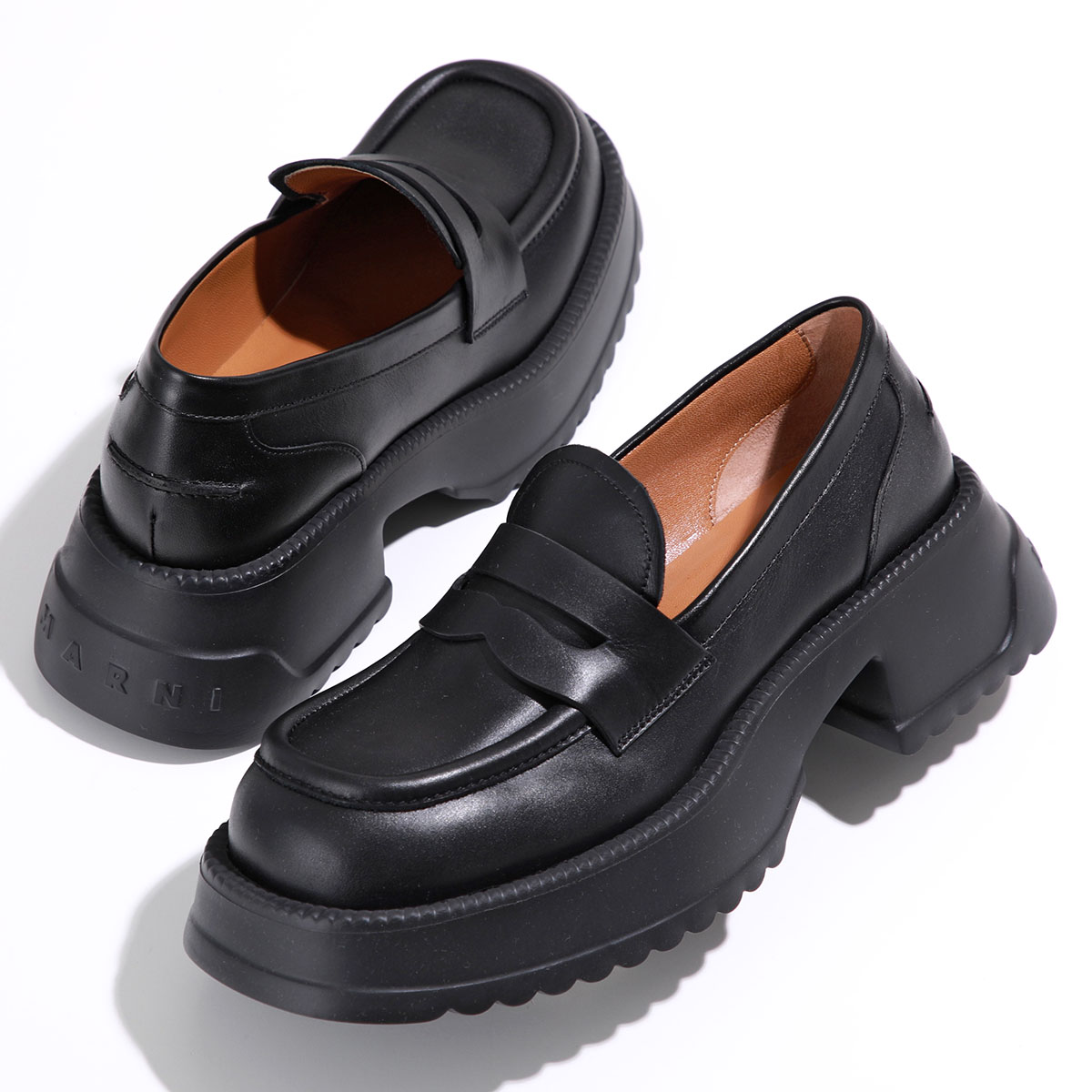 MARNI（マルニ） ローファー MOMS005104 P6453 レディース レザー