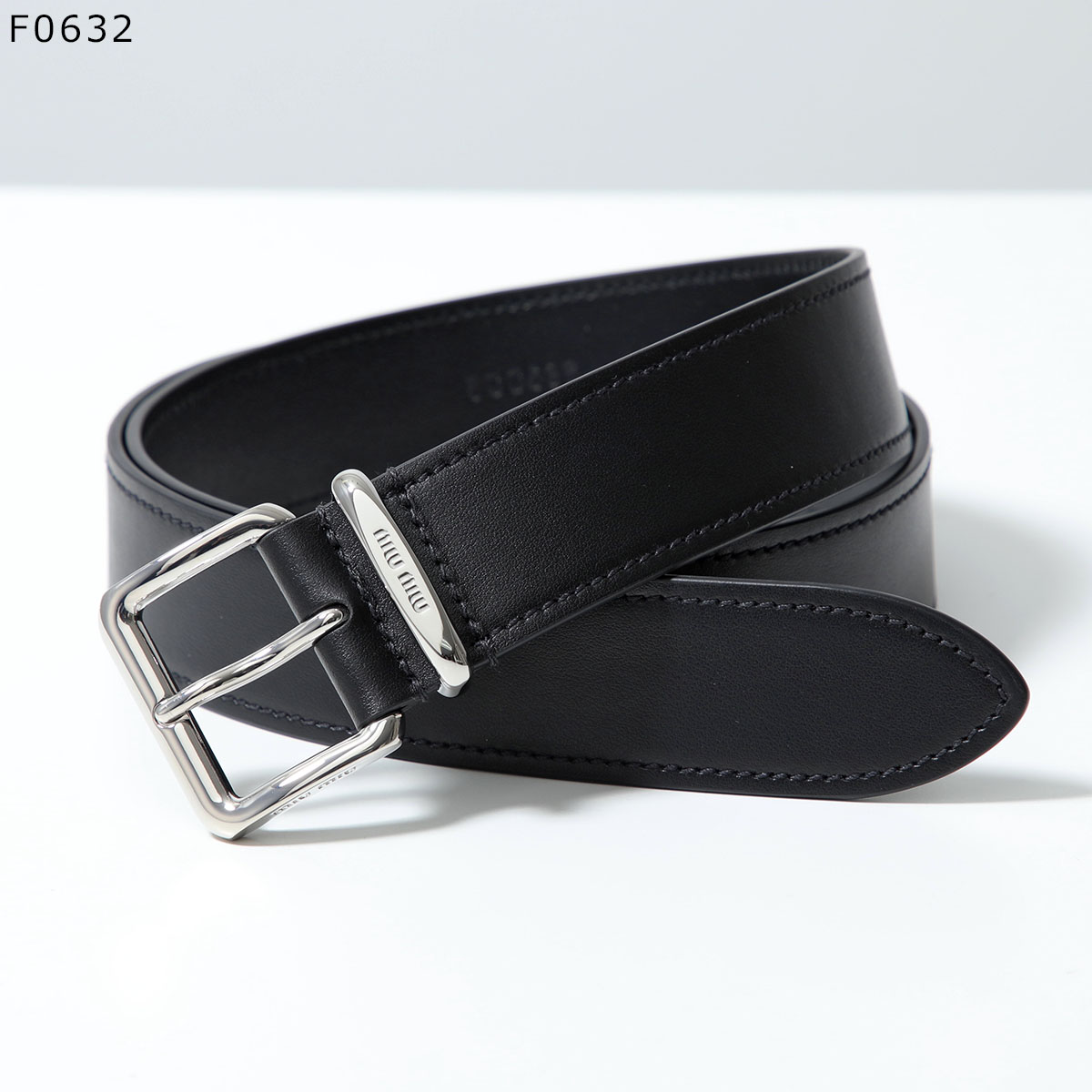 miu miu（ミュウミュウ） ベルト 5CC536 2AIX 5CC536 EFX レディース