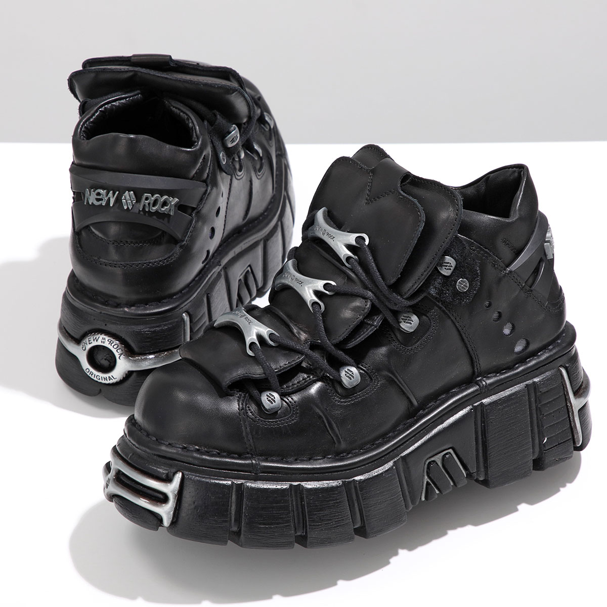 ニューロック（NEWROCK） スニーカー M-106-S1 レディース ローカット