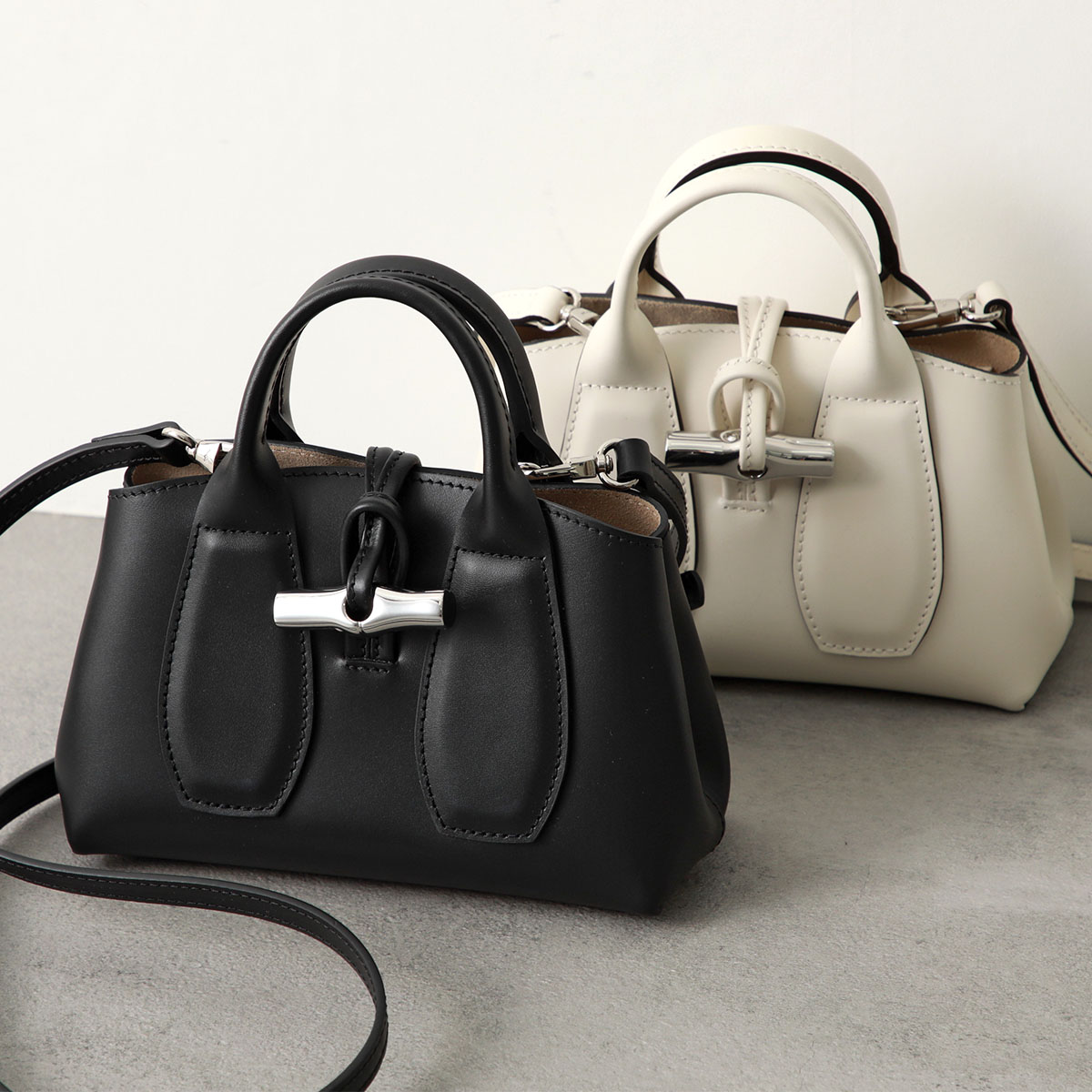 LONGCHAMP（ロンシャン） ショルダーバッグ Le Roseau Box ル ロゾ