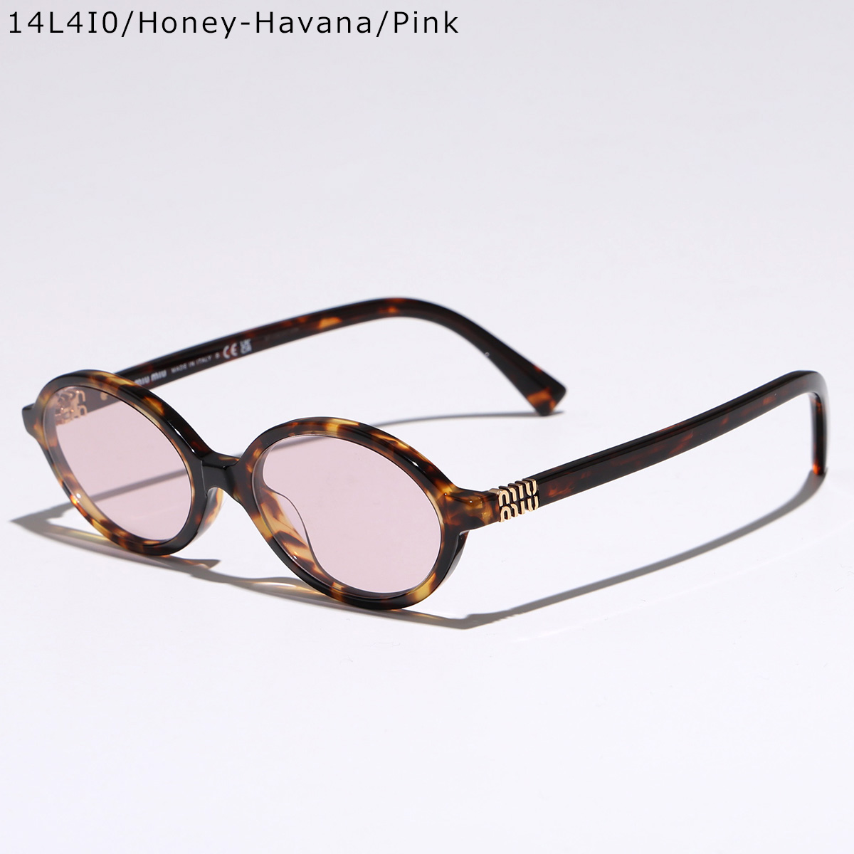 miu miu（ミュウミュウ） サングラス SMU 04Z レディース オーバル