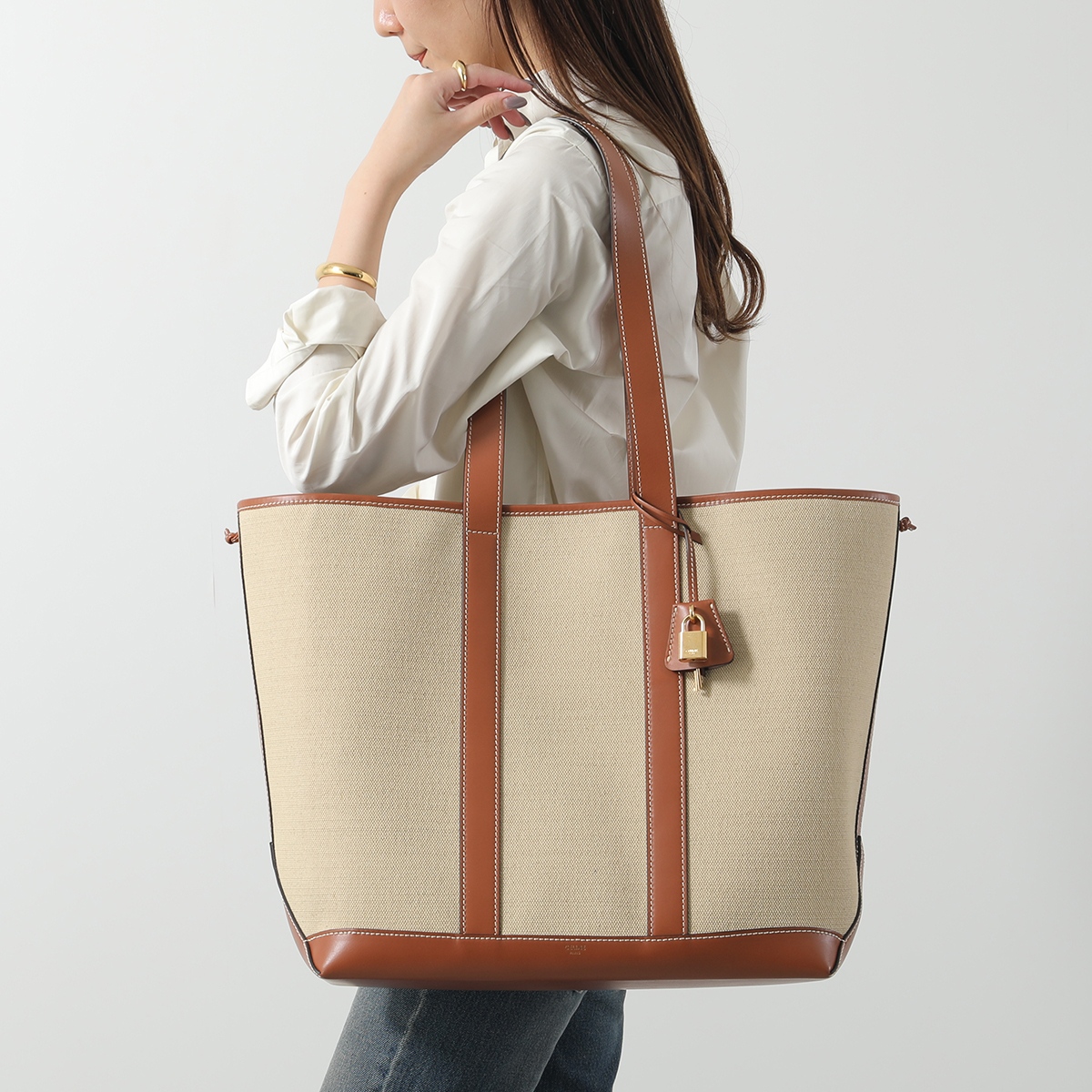 CELINE（セリーヌ） トートバッグ Cabas Marin マリン カバ 196742DJK