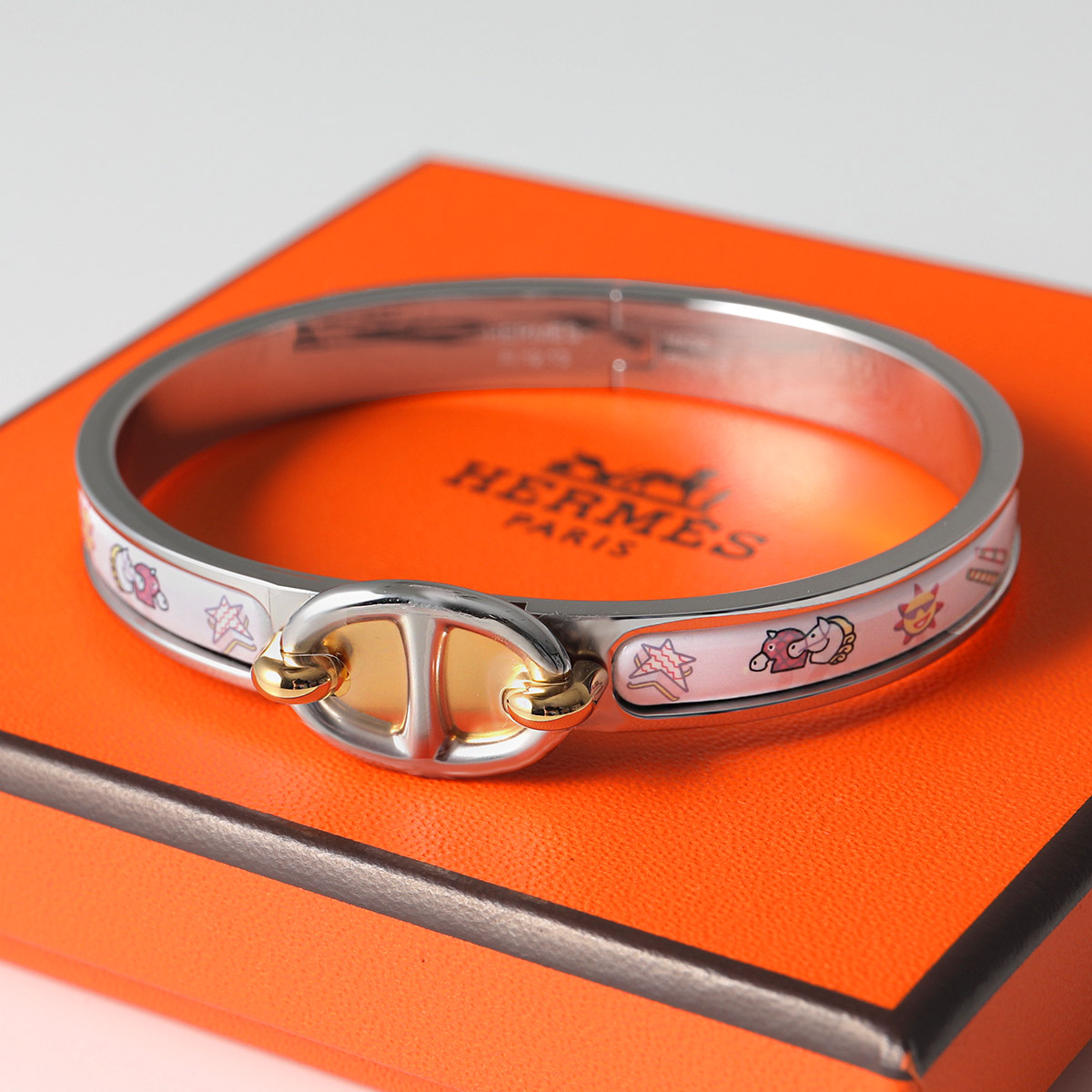 HERMES（エルメス） エナメルブレスレット ミニクリック