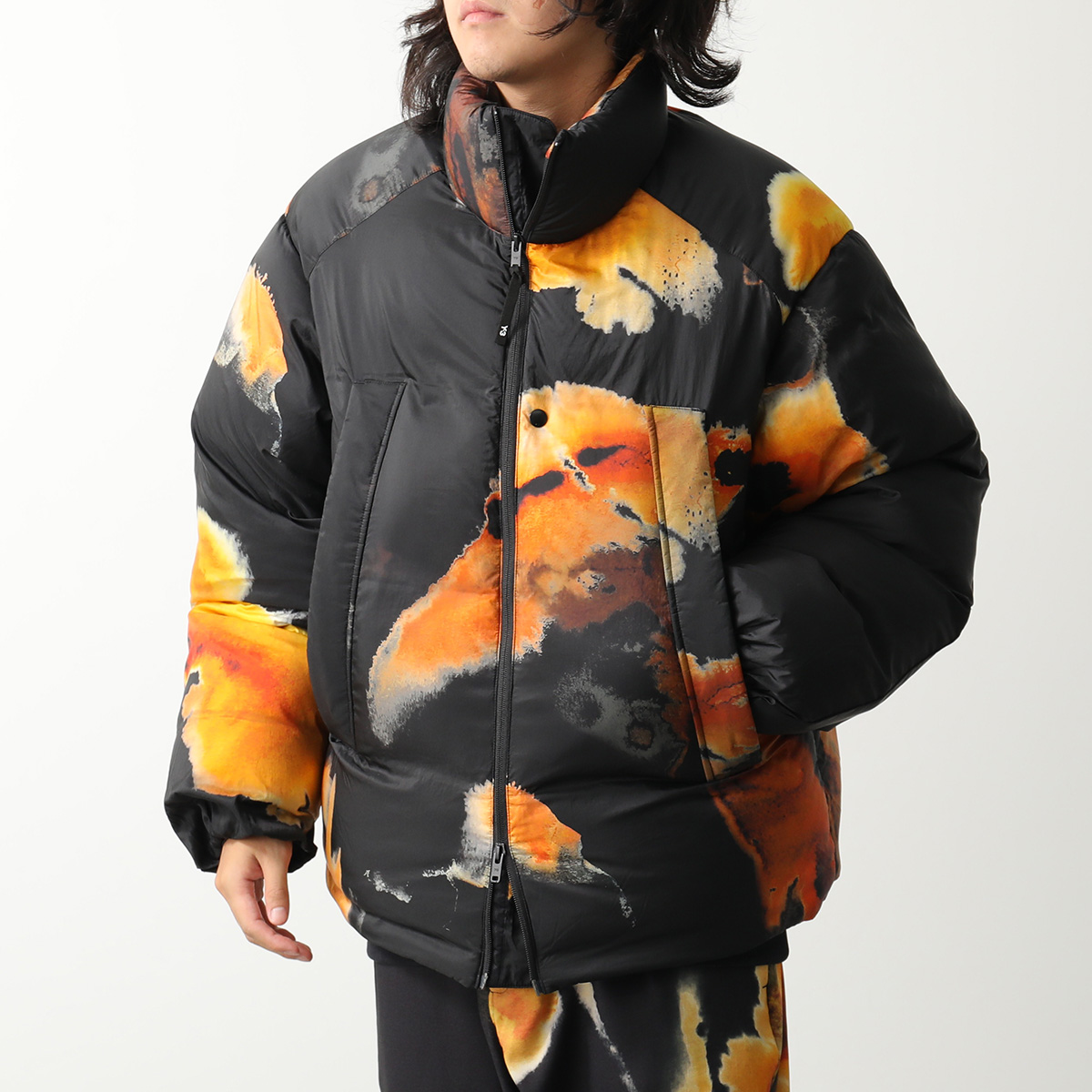 Y-3 ワイスリー ダウンジャケット AOP PUFFER JACKET KA2364 メンズ